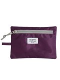 【SALE】ONLY NY NYLON ZIP POUCH MAGENTA
