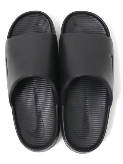 画像1: NIKE CALM SLIDE BLACK/BLACK