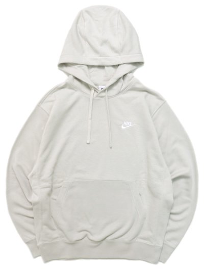 画像1: NIKE NSW FT CLUB PULL OVER L/S HOODIE-LT BONE