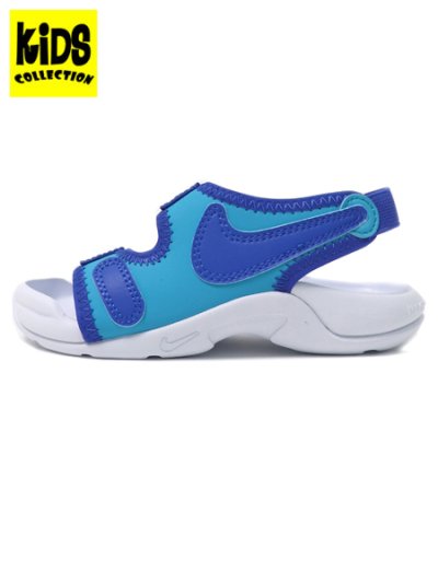 画像1: 【KIDS】NIKE SUNRAY ADJUST 6 PS WHITE/RACER BLUE