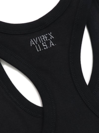 画像4: AVIREX DAILY RIB TANK TOP BACK CROSS