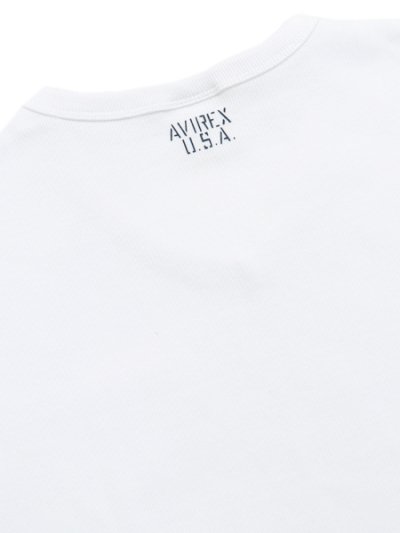 画像4: AVIREX DAILY RIB V-NECK S/S TEE