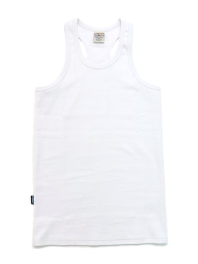 画像1: AVIREX DAILY RIB TANK TOP BACK CROSS