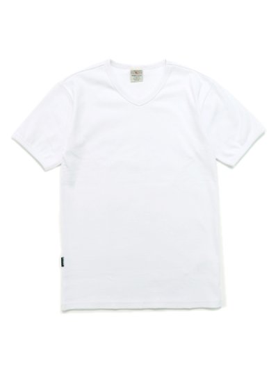 画像1: AVIREX DAILY RIB V-NECK S/S TEE