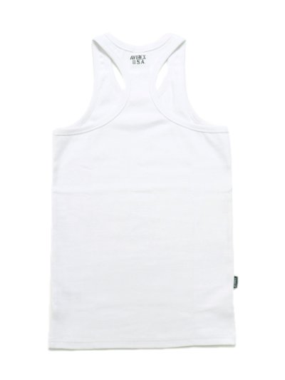 画像2: AVIREX DAILY RIB TANK TOP BACK CROSS