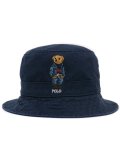 【送料無料】POLO RALPH LAUREN DENIM BEAR BUCKET HAT