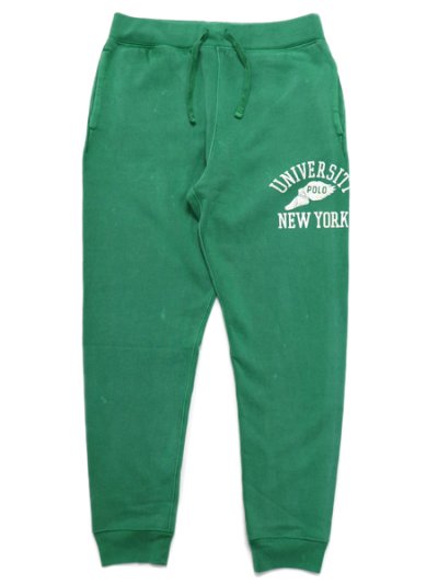 画像1: 【SALE】【送料無料】POLO RALPH LAUREN UNIVERSITY NEW YORK WASHED FLEECE PANTS