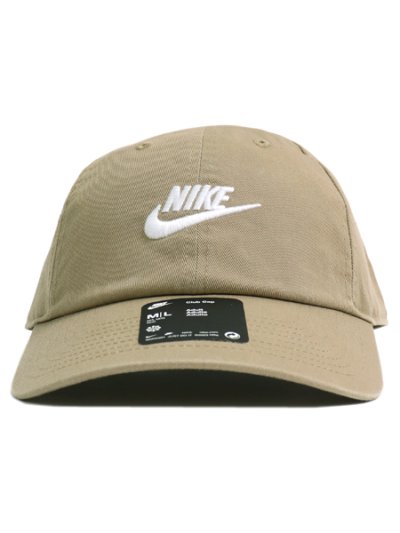 画像2: NIKE CLUB U CB FUT WSH L CAP-KHAKI/WHITE