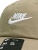 画像6: NIKE CLUB U CB FUT WSH L CAP-KHAKI/WHITE