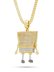 画像3: 【送料無料】KING ICE SPONGEBOB 1.7" GOLD NECKLACE (3)