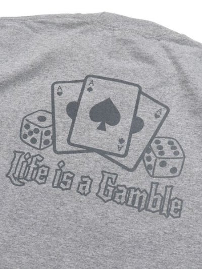 画像4: STREET WEAR SUPPLY BACKWOODS LIFE IS GAMBLE TEE