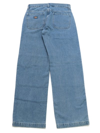 画像2: 【送料無料】DICKIES LOOSE.F DOUBLE KNEE JEANS-LIGHT DENIM