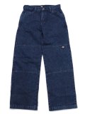 【送料無料】DICKIES LOOSE.F DOUBLE KNEE JEANS-STW INDIGO BLU