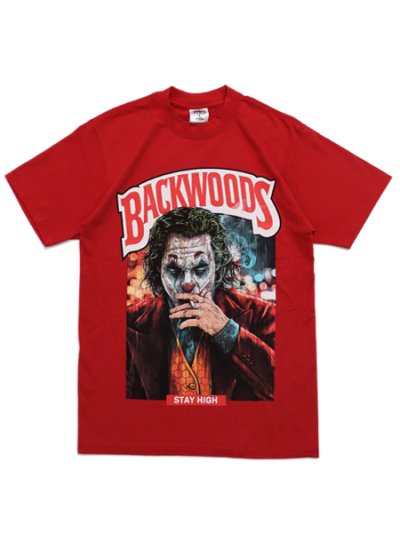 画像1: STREET WEAR SUPPLY BACKWOODS JOKER STAY HIGH TEE