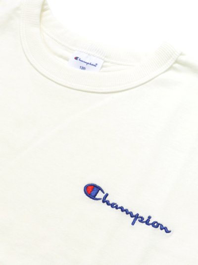 画像3: 【KIDS】CHAMPION KIDS US COTTON L/S TEE LOOSE FIT-OFF WHT