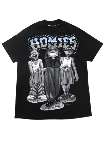 画像1: HOMIES HOMIES SMILEY TRIO HEAVYWEIGHT TEE