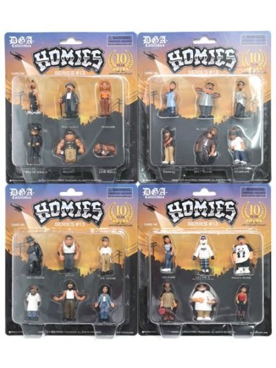 画像1: 【送料無料】HOMIES HOMIES SERIES 13 BLISTER CARD SET OF 4