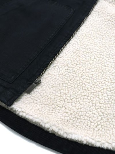 画像5: 【送料無料】DICKIES CANVAS LINED DUCK VEST-STONEWASHED BLACK