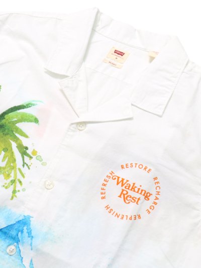画像3: 【SALE】LEVI'S THE SUNSET CAMP SHIRT PALM SCENE