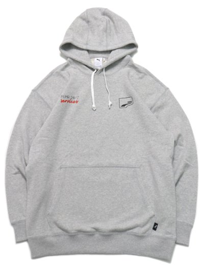 画像2: 【SALE】PUMA UPTOWN HOODIE-LIGHT GRAY HEATHER