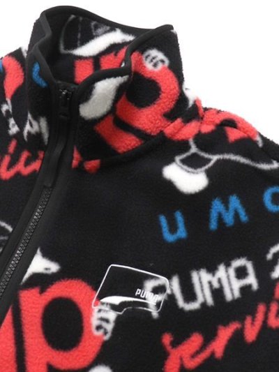 画像3: 【SALE】PUMA UPTOWN POLAR FLEECE JACKET-PUMA BLACK