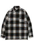 CALTOP FL PLAID L/S SHIRT BROWN/IVORY/BLUE