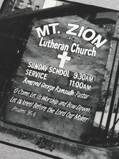 画像3: 【SALE】212 MAGAZINE ZION CHURCH TEE GREY