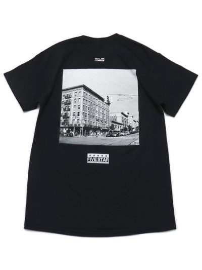 画像1: 212 MAGAZINE 145ST CORNER TEE BLACK