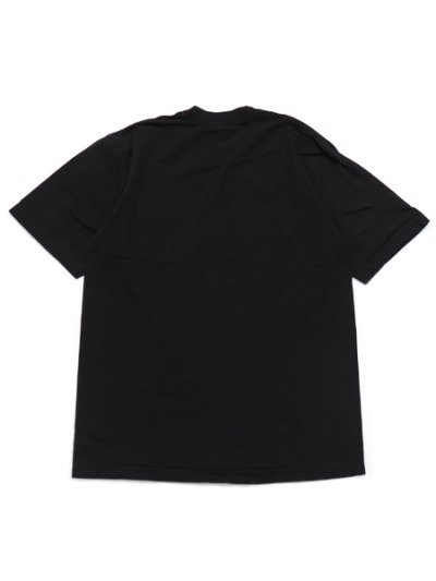 画像2: LOS ANGELES APPAREL 6.5oz GARMENT DYED POCKET TEE-BLACK