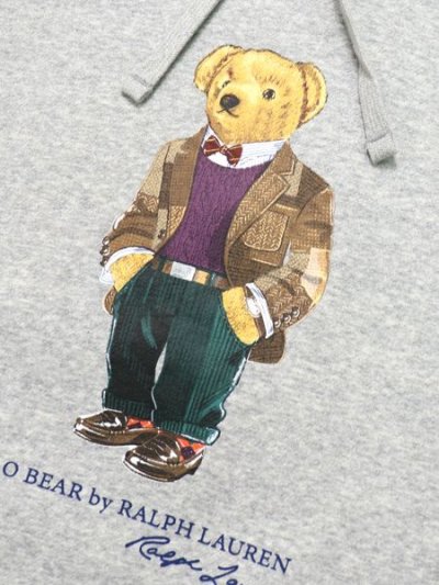 画像5: 【SALE】【送料無料】POLO RALPH LAUREN TWEED BEAR FLEECE HOODIE