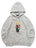 【送料無料】POLO RALPH LAUREN TWEED BEAR FLEECE HOODIE