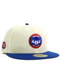 NEW ERA 59FIFTY 2-TONE CUBS CHROME WHT/LT RYL