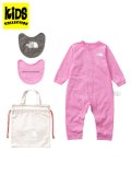 【KIDS】THE NORTH FACE BABY L/S ROMPERS & 2P BIB