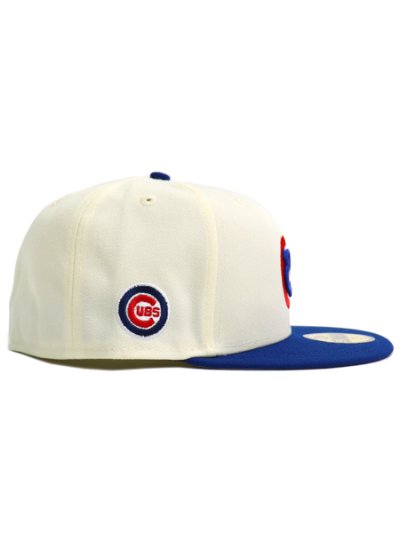 画像5: 【SALE】NEW ERA 59FIFTY 2-TONE CUBS CHROME WHT/LT RYL