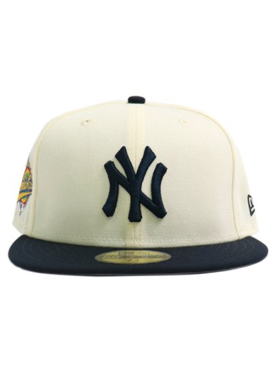 画像2: NEW ERA 59FIFTY 2-TONE YANKEES CHROME WHT/NAVY