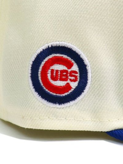 画像9: 【SALE】NEW ERA 59FIFTY 2-TONE CUBS CHROME WHT/LT RYL