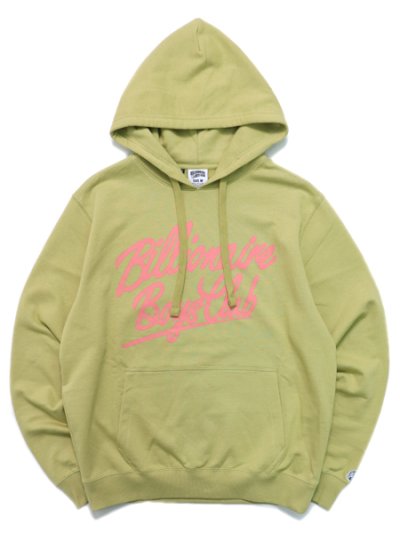 画像1: 【SALE】【送料無料】BILLIONAIRE BOYS CLUB BB SCRIPT HOODIE LEEK GREEN