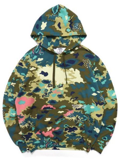 画像1: 【SALE】【送料無料】BILLIONAIRE BOYS CLUB BB OFF WORLD HOODIE LEEK GREEN