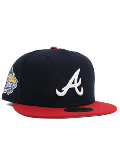 画像2: NEW ERA 59FIFTY CS BRAVES NV/RD UV/GY FBM 1999WS