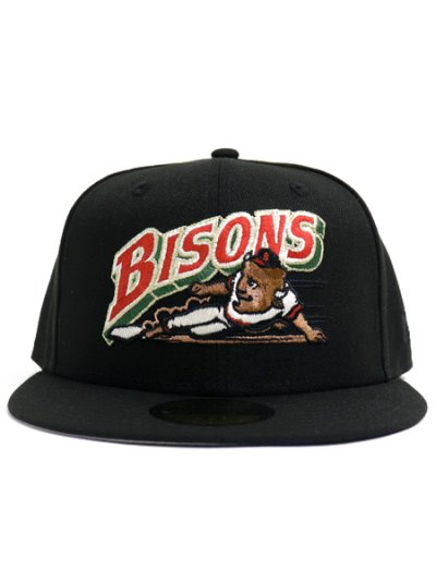 画像3: 【SALE】NEW ERA 59FIFTY CS MiLB BUFFALO BISONS UV/GY FBM