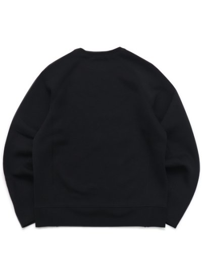 画像2: 【SALE】NIKE TECH FLEECE L/S CREW-BLACK/BLACK