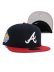 画像1: NEW ERA 59FIFTY CS BRAVES NV/RD UV/GY FBM 1999WS (1)