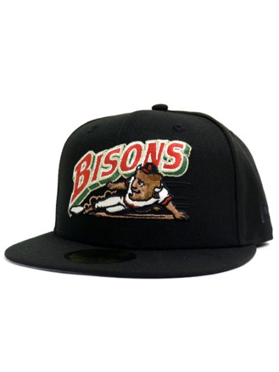 画像2: 【SALE】NEW ERA 59FIFTY CS MiLB BUFFALO BISONS UV/GY FBM