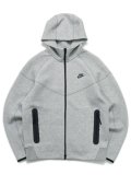 【送料無料】NIKE TECH FLEECE WR FZ L/S HOODIE-DK GRY HT