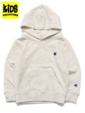 【KIDS】CHAMPION KIDS US COTTON HOODED SWEATSHIRT