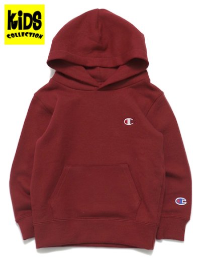 画像1: 【KIDS】CHAMPION KIDS US COTTON HOODED SWEATSHIRT