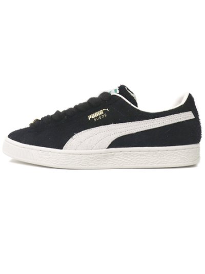 画像1: 【SALE】PUMA SUEDE FAT LACE PUMA BLACK/WARM WHITE
