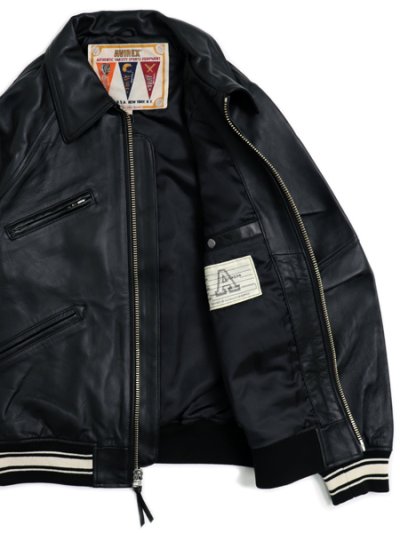 画像4: 【送料無料】AVIREX LIGHT SIGNATURE VARSITY JACKET