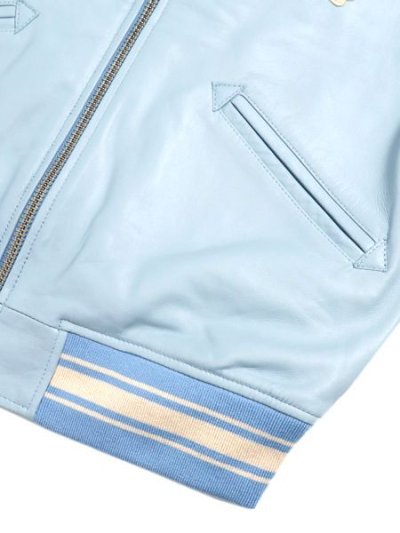 画像3: 【送料無料】AVIREX LIGHT SIGNATURE VARSITY JACKET