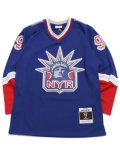 【送料無料】MITCHELL & NESS NHL ALT JERSEY RANGERS 96 #99 W.GRETZKY